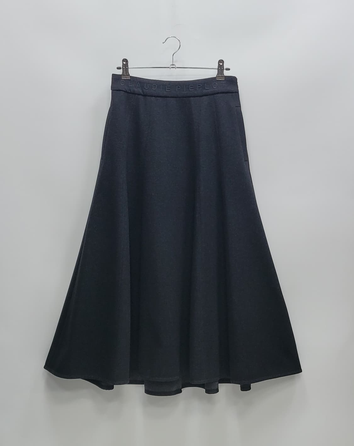 끌로디 피에로 23FW 플레어 스커트 / 여 61-86 블랙
 상품이미지1