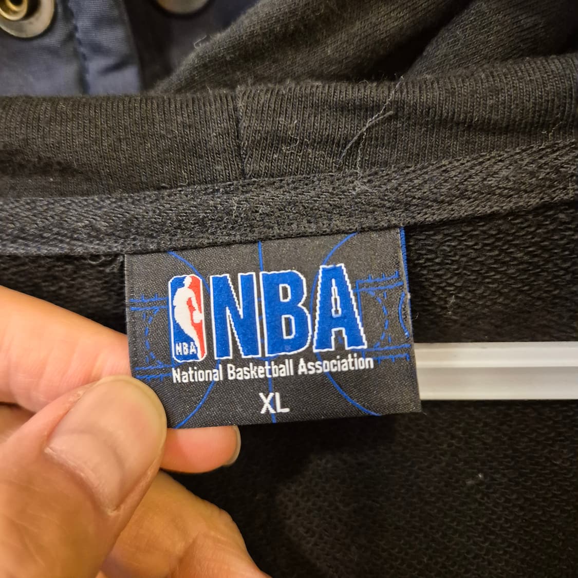 (XL) NBA 블랙 후드집업  상품이미지3