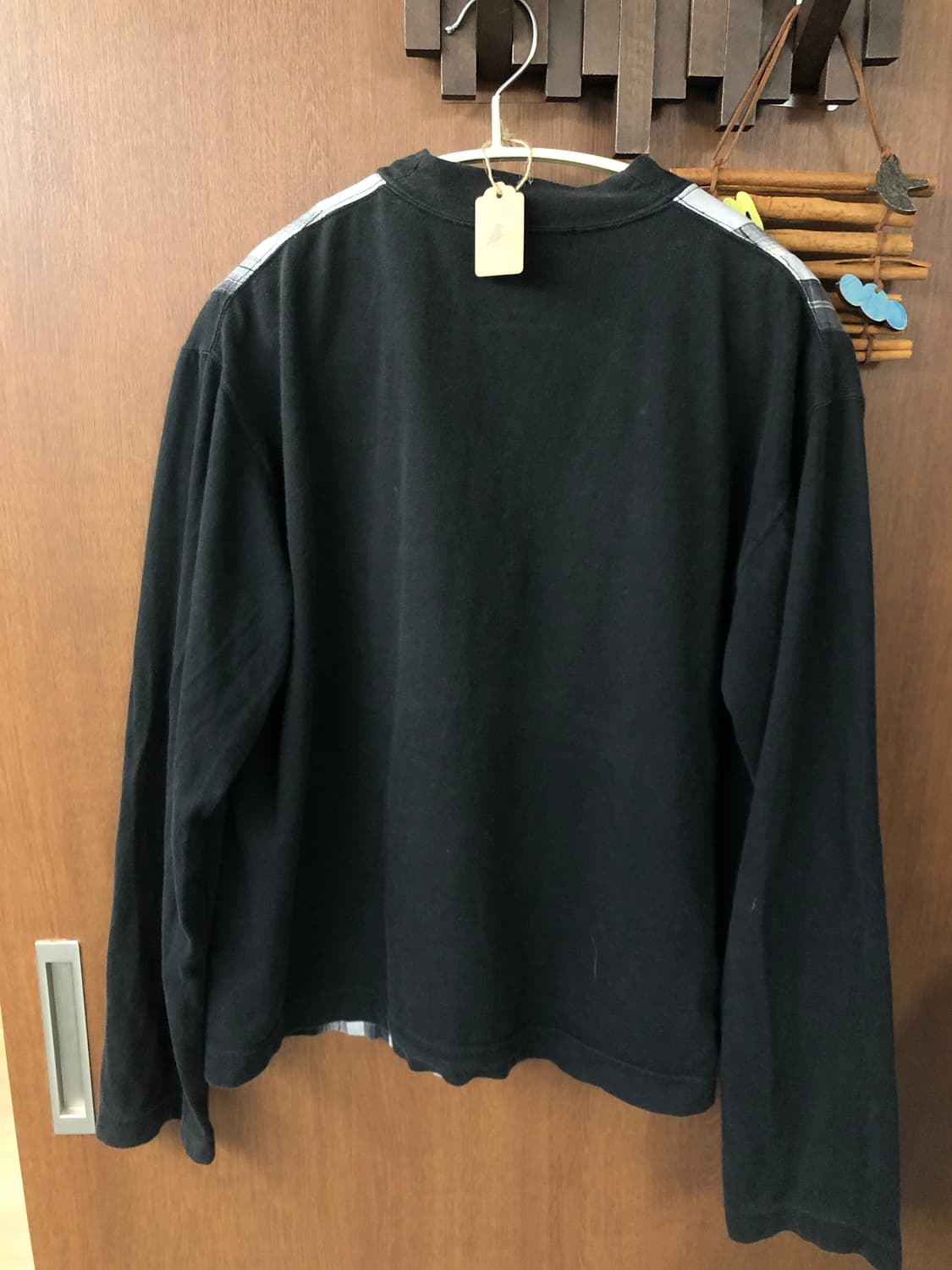 Comme des garcons homme 체크 가디건 s 상품이미지4