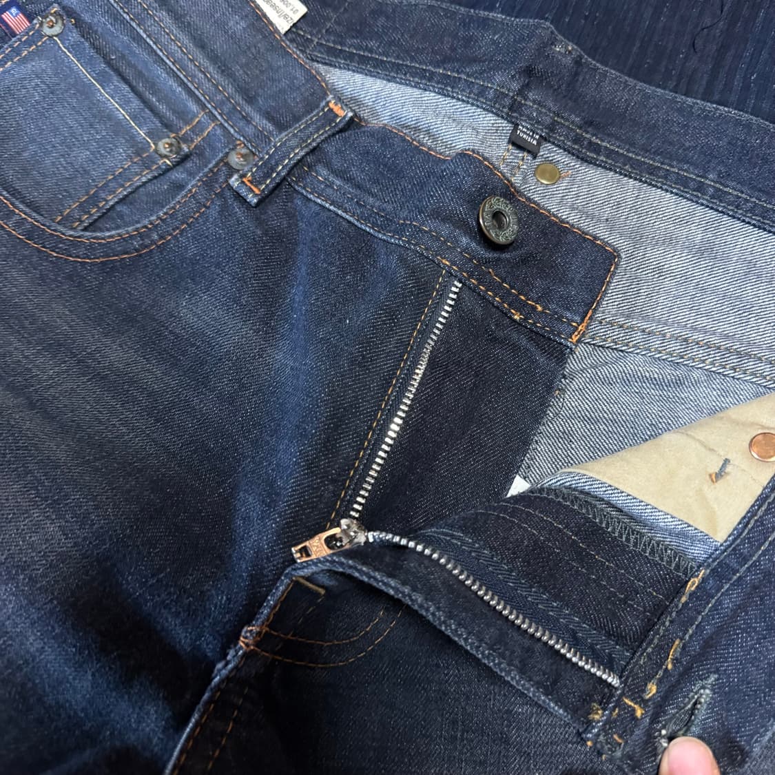 90-00’s 폴로진 데님 팬츠 32/34 상품이미지3