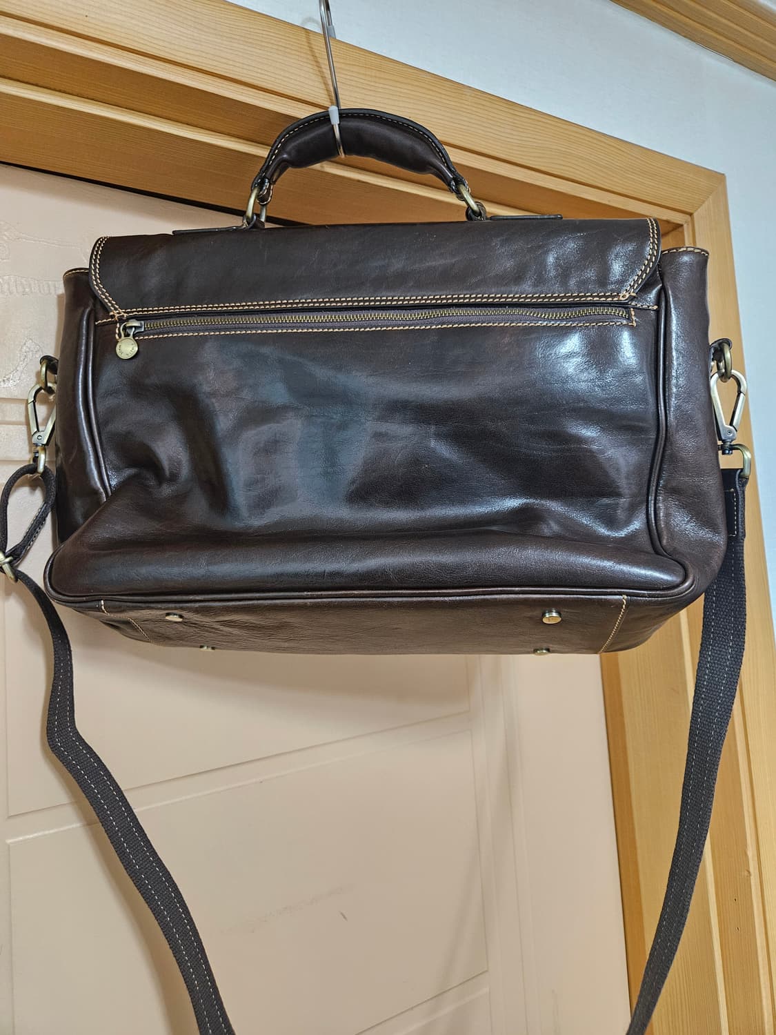 이태리 vera pelle 브리스케이프 가죽가방 상품이미지2