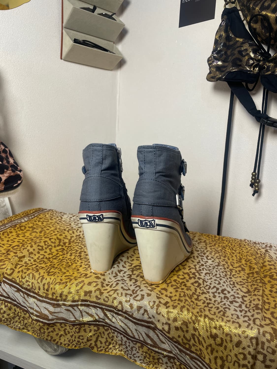 ASH 웨지힐 스니커즈 컨버스 상품이미지4