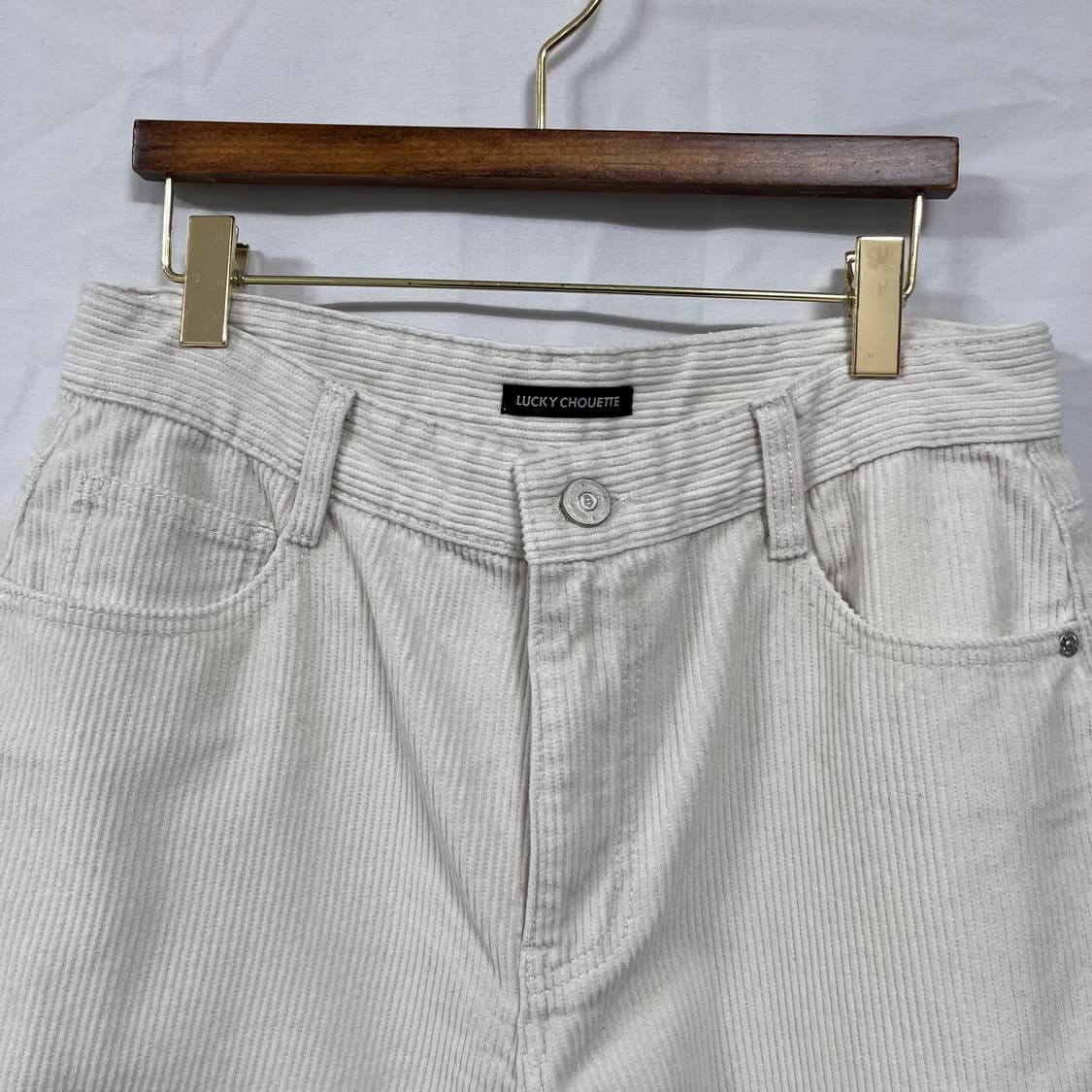 25SS 럭키슈에뜨 워싱 와이드 코듀로이 팬츠 상품이미지5