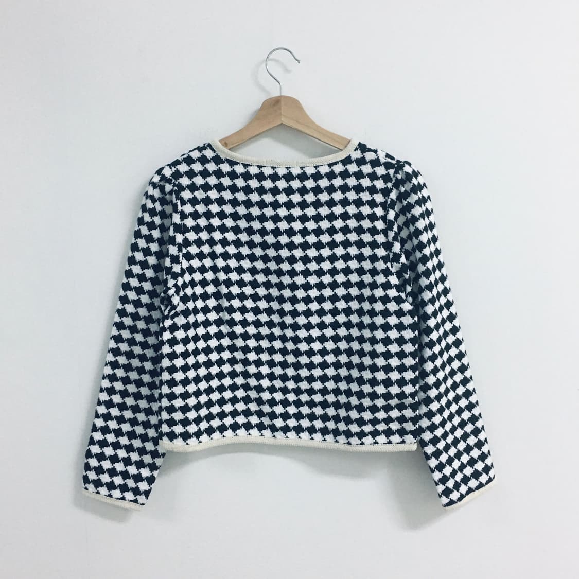 [새제품] 엔바이플러스 체크자켓 상품이미지3