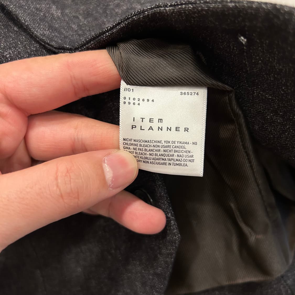 아이템플레너 카라 4버튼 정장 베스트 상품이미지4