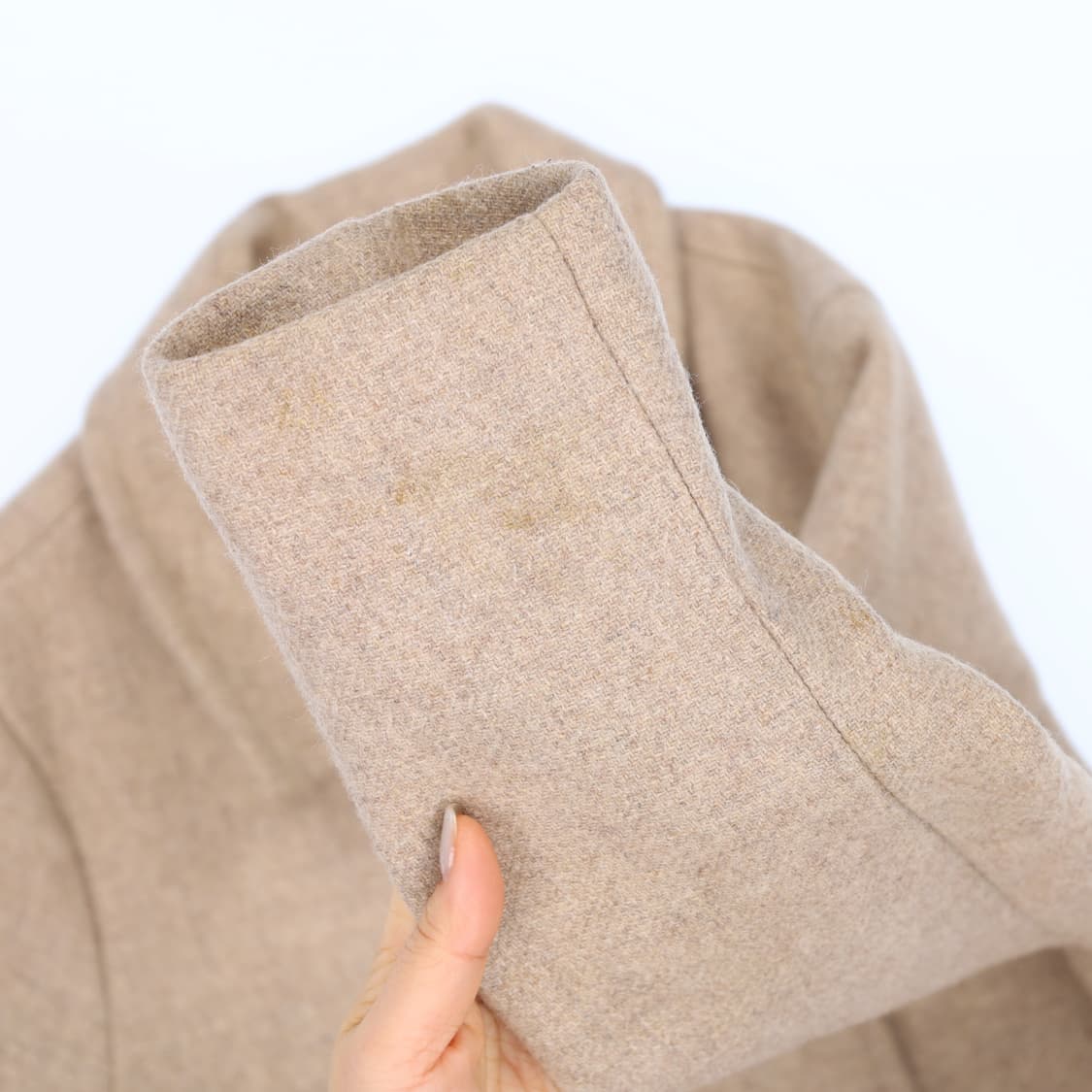 [실측확인] JOURNAL 저널 베이지 코트 자켓 1208J1 상품이미지5