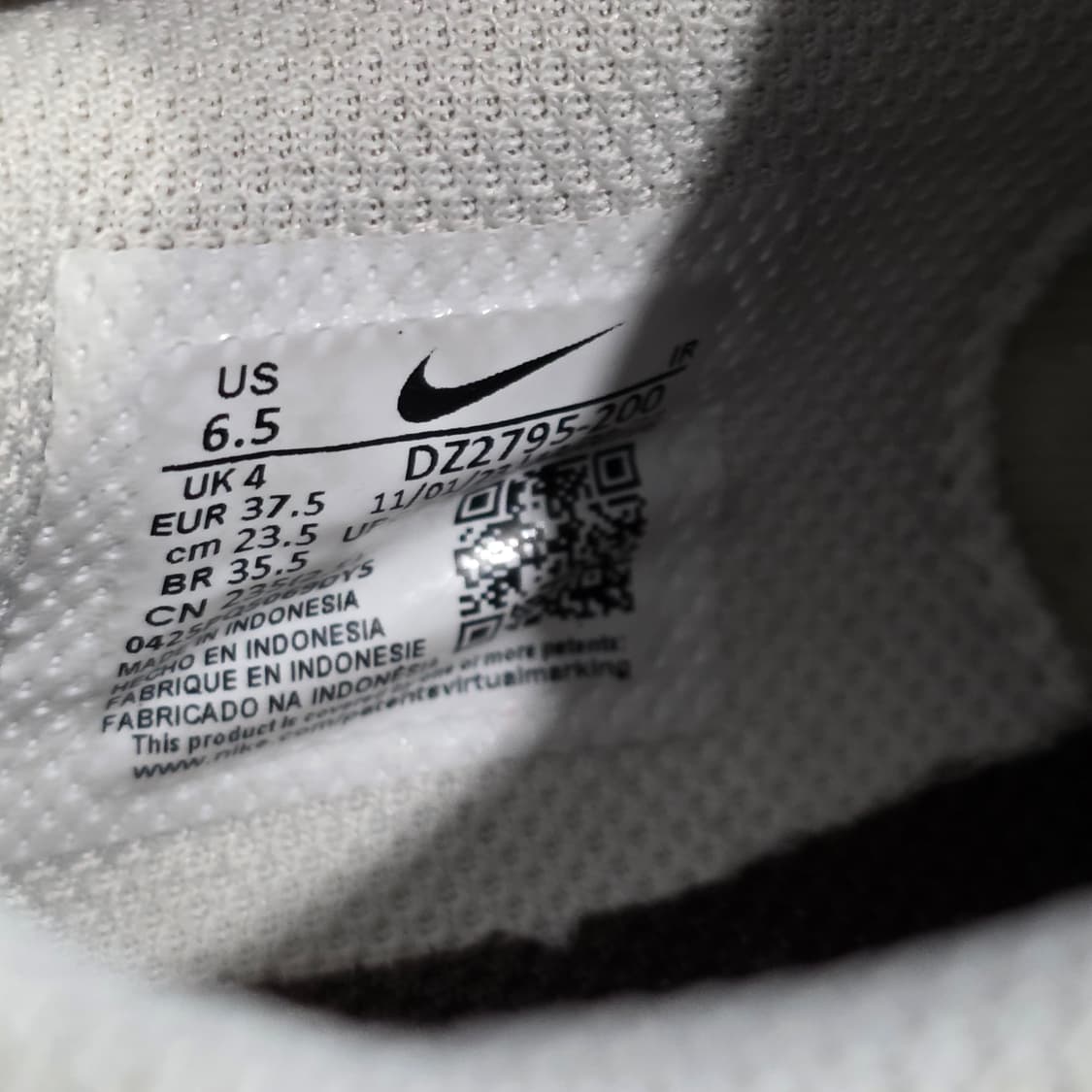 1a-2:나이키 코르테즈 브라운 화이트 235mm 상품이미지10