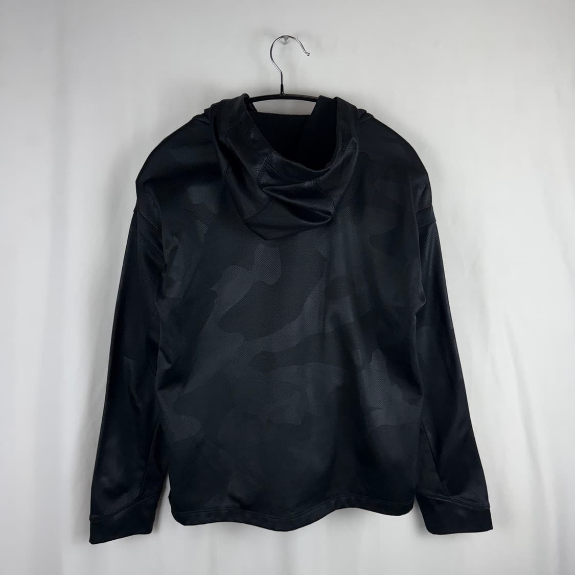 (L) 나이키 키즈/우먼스 카모 후드 티 블랙 상품이미지6