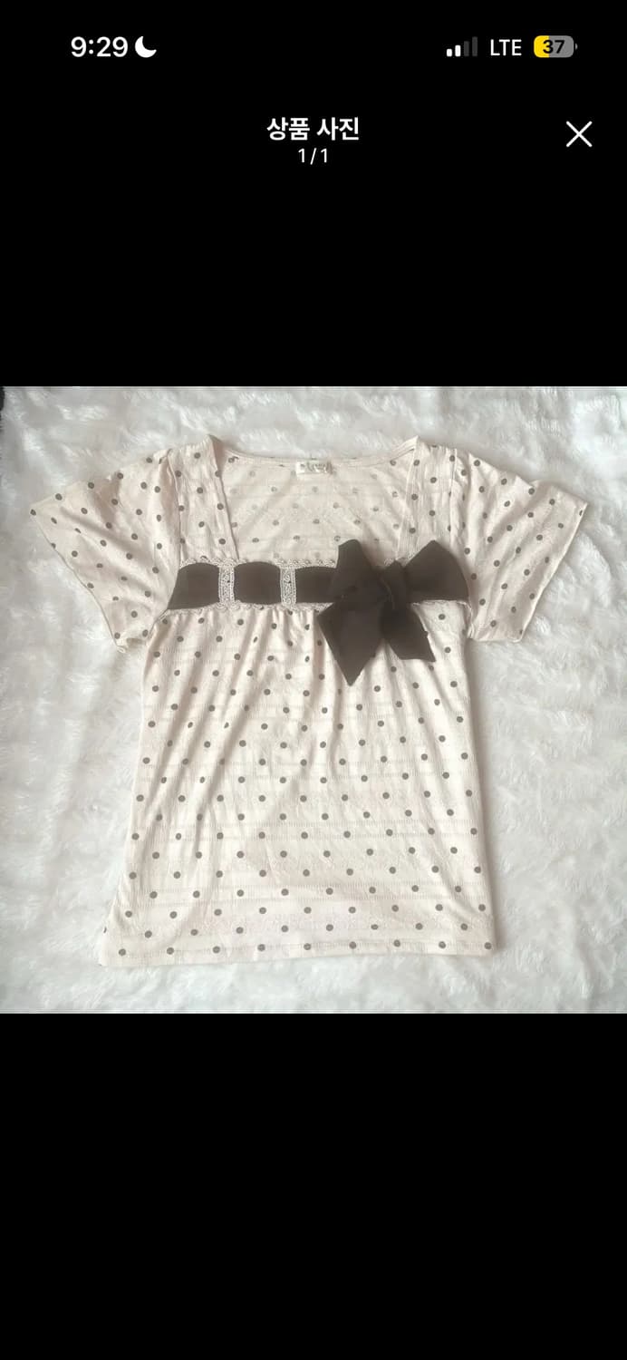 짜잔씨 엑시즈팜 도트 리본 상의 라떼갸루 희메갸루 아가일 큐롯 리즈리사 상품이미지3