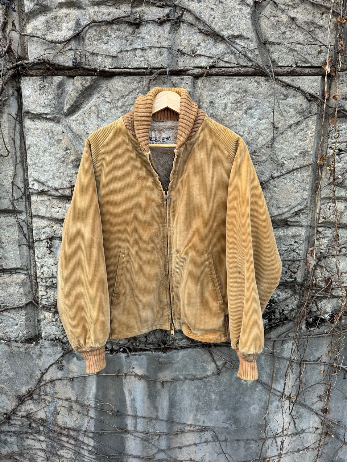 70s zero king 빈티지 usa 쉐르파 탈론지퍼 코듀로이 자켓 상품이미지1