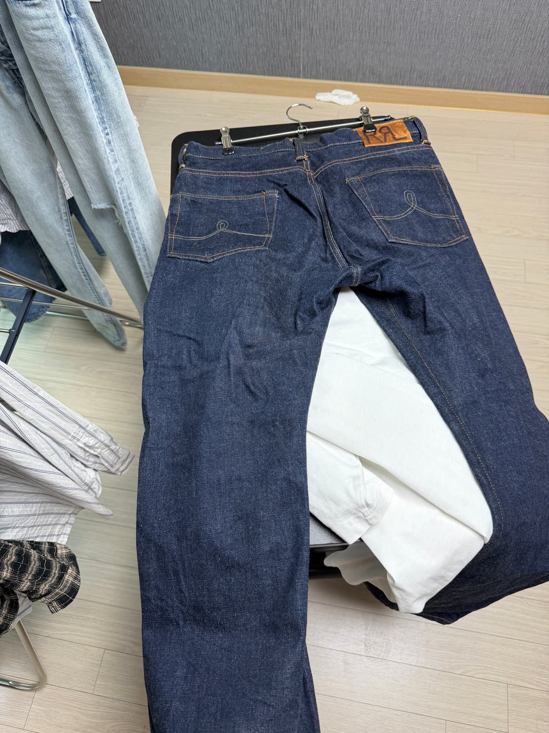 RRL 빈티지 파이브 포켓 이스트 웨스트 30x30 판매합니다  상품이미지3