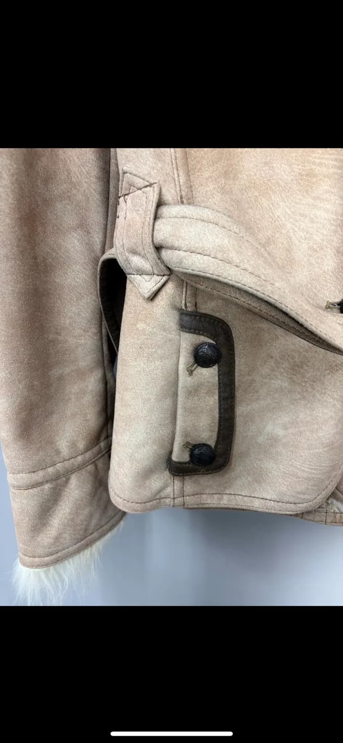 REIZ XXI  퍼 트리밍 스웨이드 무스탕 자켓 H2082 상품이미지3