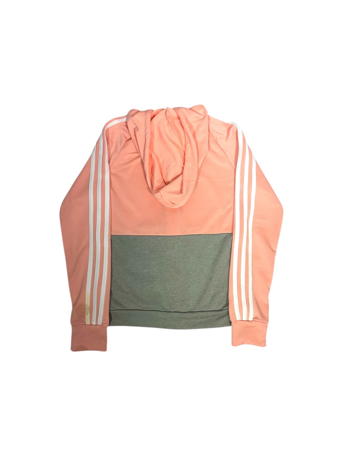 아디다스 핑크 그레이 후드집업 딱붙핏 트랙탑 져지 M 상품이미지6