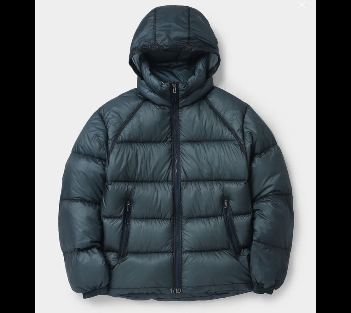 코오롱 경량 인후드 다운패딩 110 상품이미지2