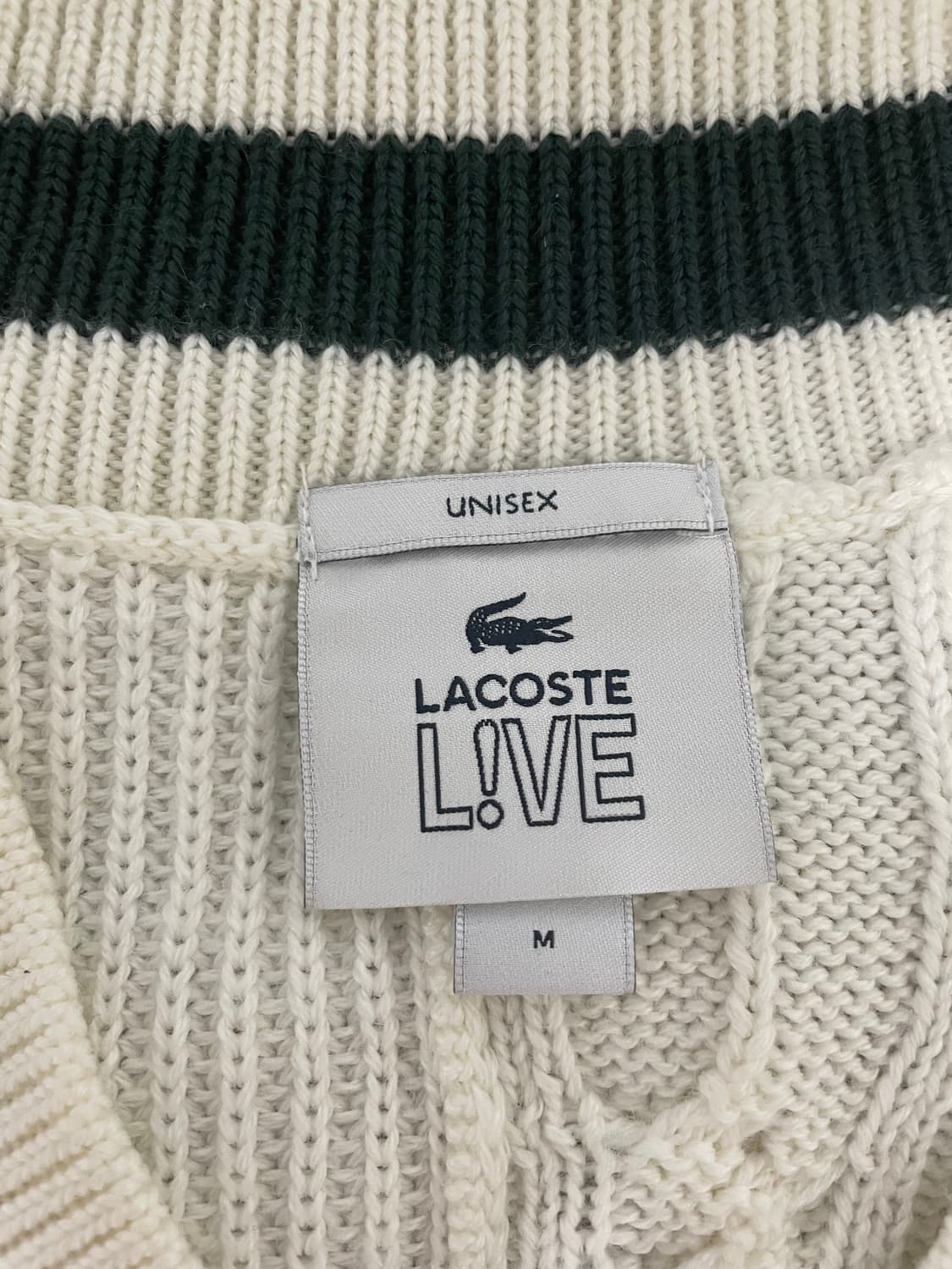 라코스테 케이블꽈배기 니트 상품이미지3