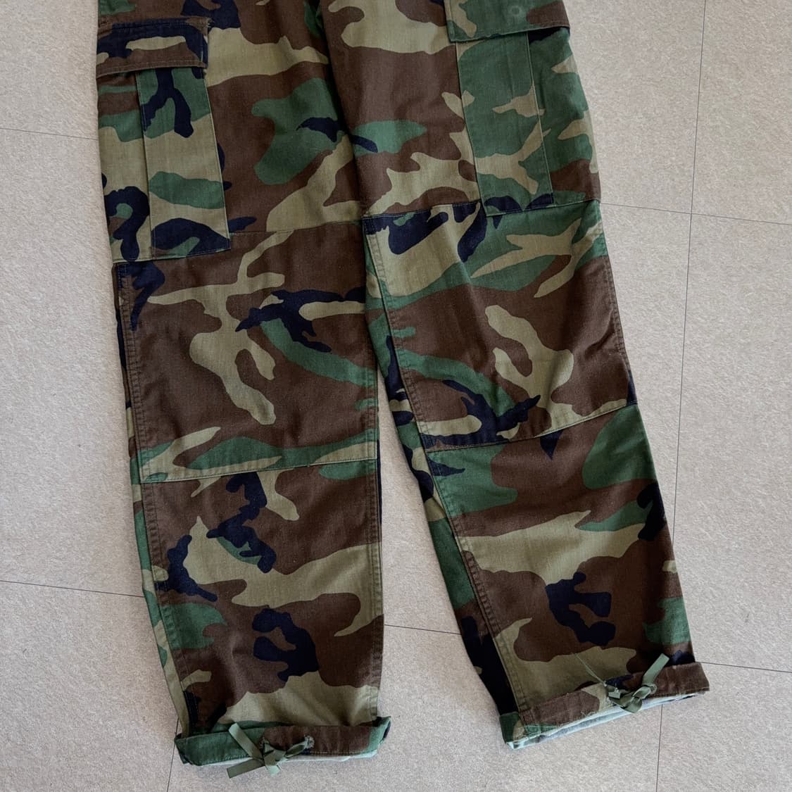 90s 미군 우드랜드 BDU 팬츠 M-R 상품이미지2