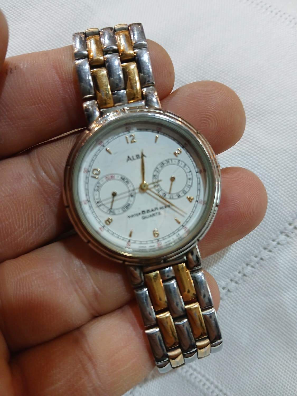 90s빈티지 세이코 알바 크로노 쿼츠시계 상품이미지1