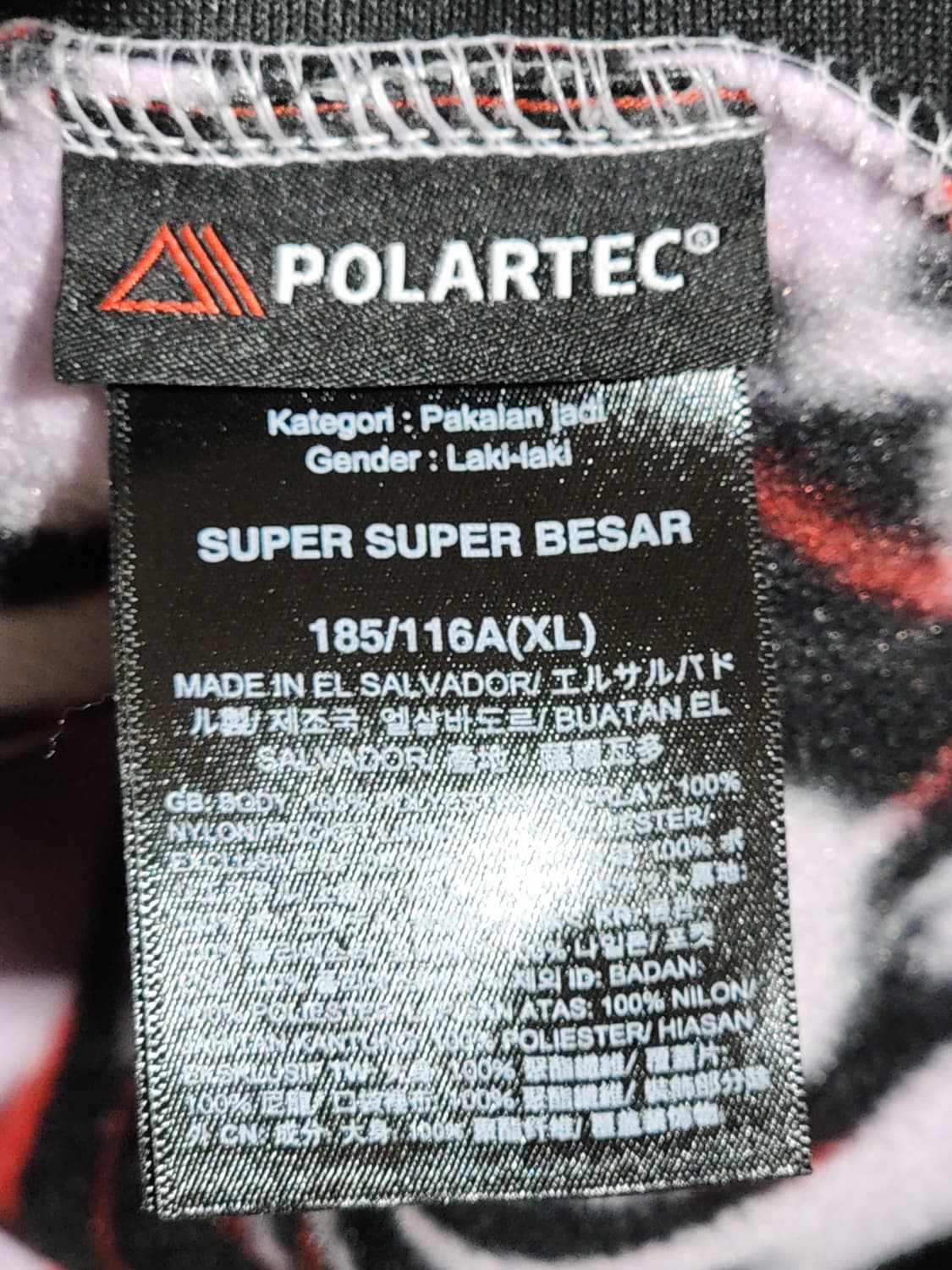 (XXL) 노스페이스 후리스 점퍼 패턴 빅사이즈 플리스 자켓  상품이미지5