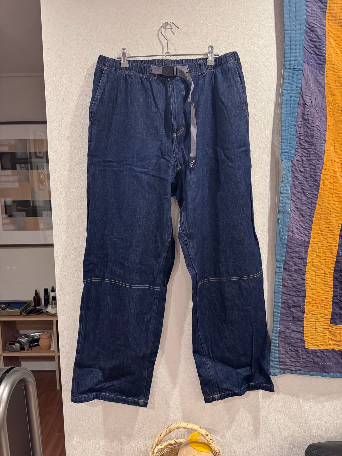 그라미치 와이드 데님 팬츠 상품이미지1