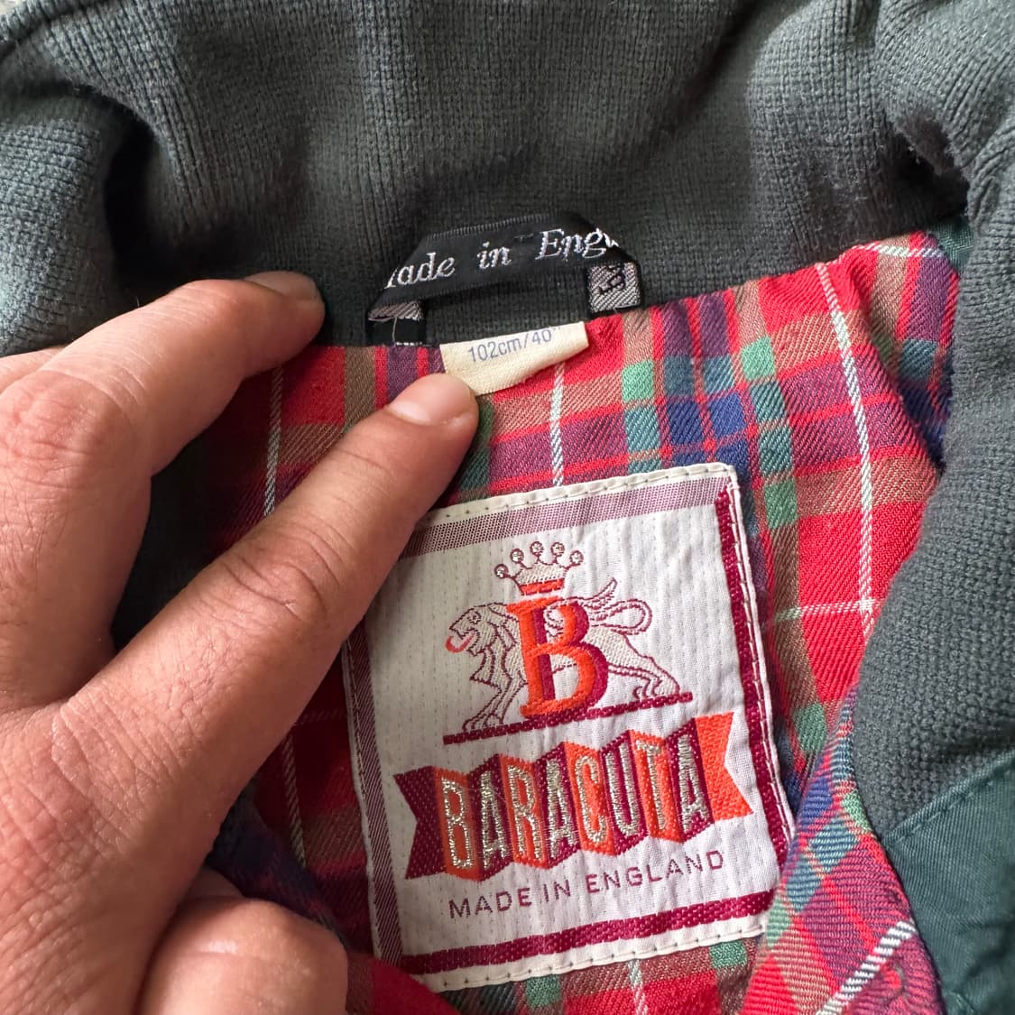 [M~L] Baracuta 바라쿠타 G9 자켓 상품이미지8