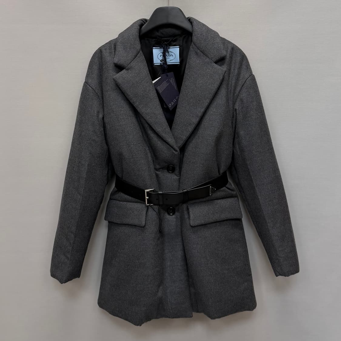 프라다 벨티드 캐시미어 싱글 패딩 자켓 (44~55 ) 상품이미지1