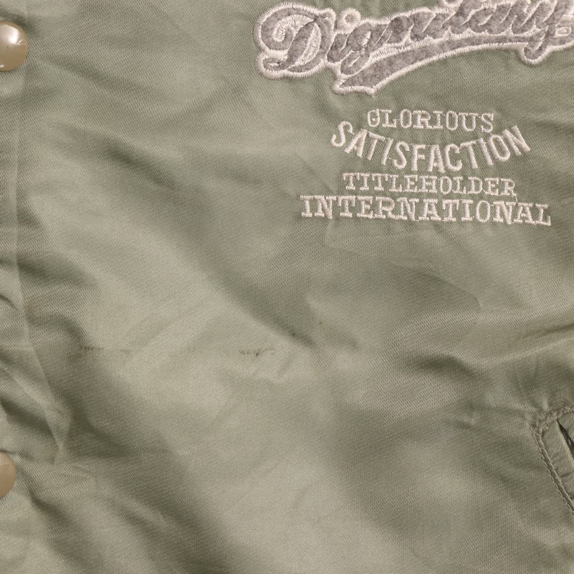 일본빈티지 빅로고 스타디움 자켓 A1552 상품이미지5