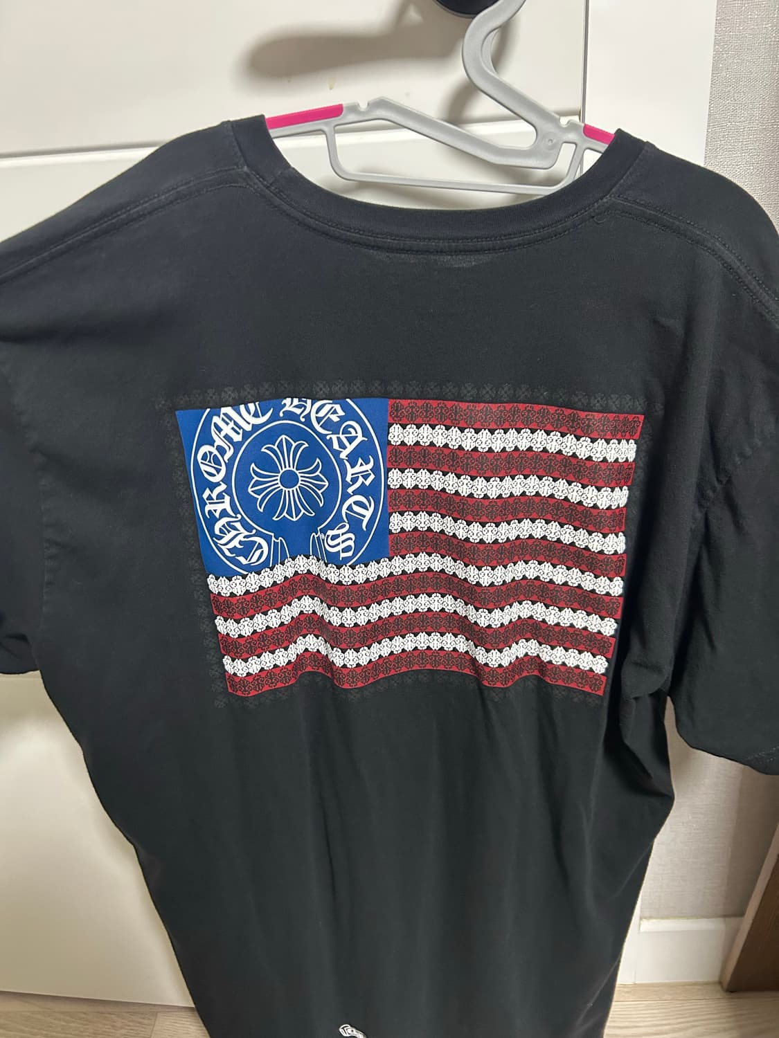 크롬하츠 미성조기 반팔 xxl 팝니다 상품이미지2