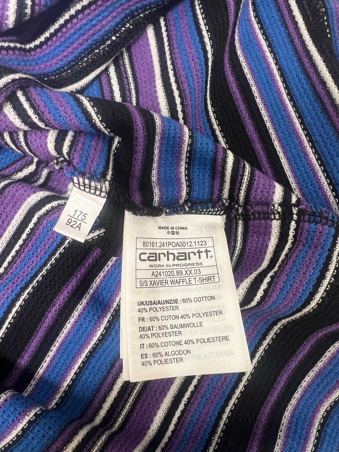 칼하트 / 와플티셔츠 / M 상품이미지5