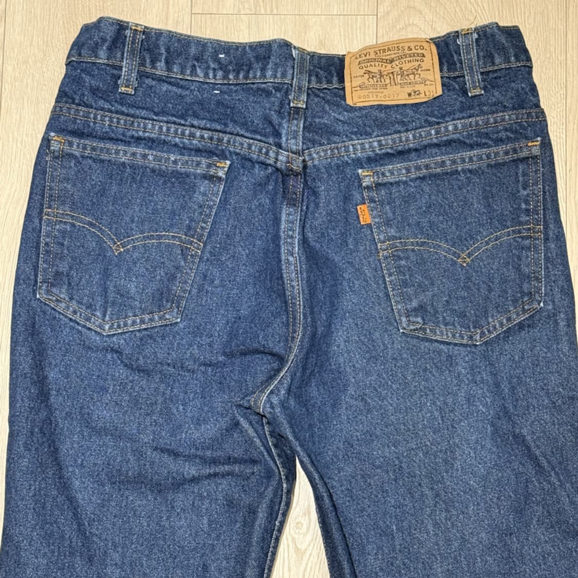 리바이스 517 20517 0217 80s USA 빈티지 부츠컷 데님 상품이미지5