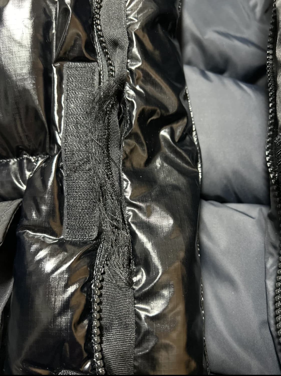 슈프림x노스페이스700 필다운 패딩블랙 상품이미지6