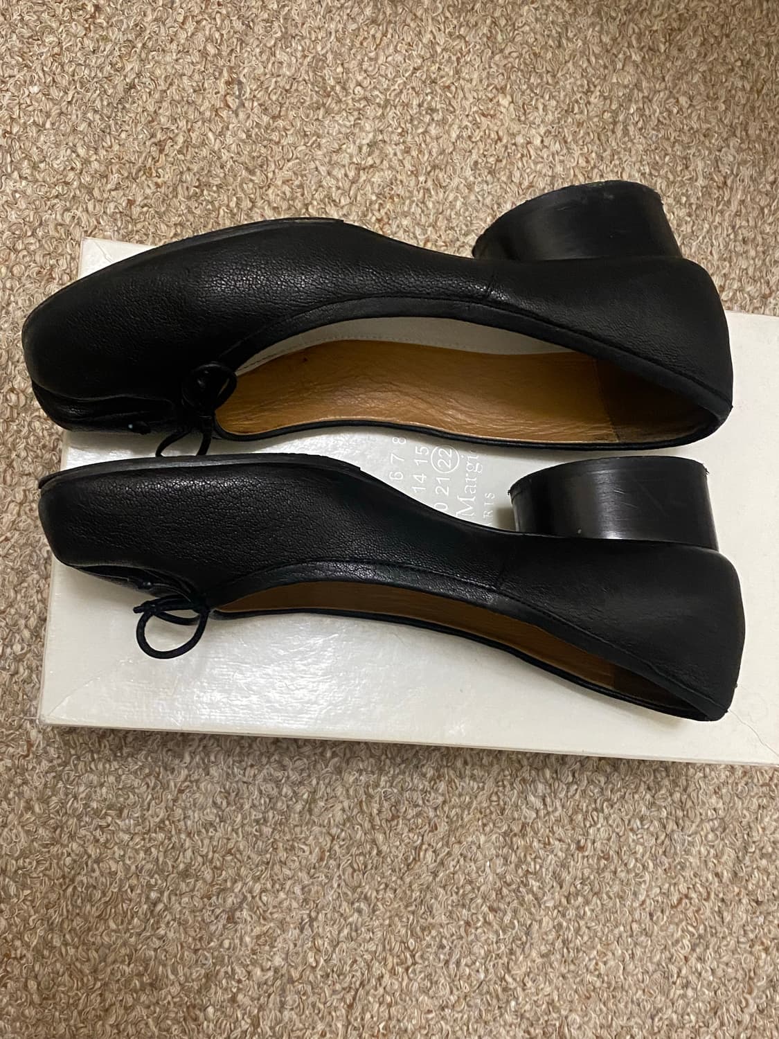 메종 마르지엘라 타비 구두 38 ½ 상품이미지4