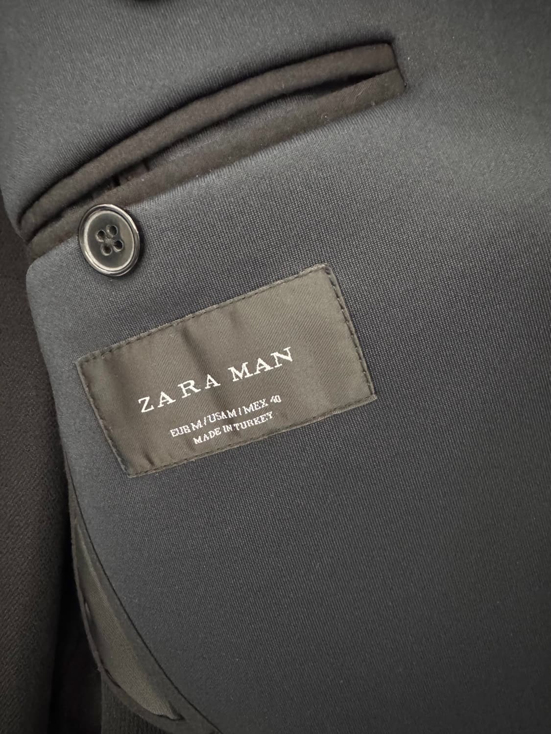 (새상품) ZARA 남성 하프 코트 상품이미지8