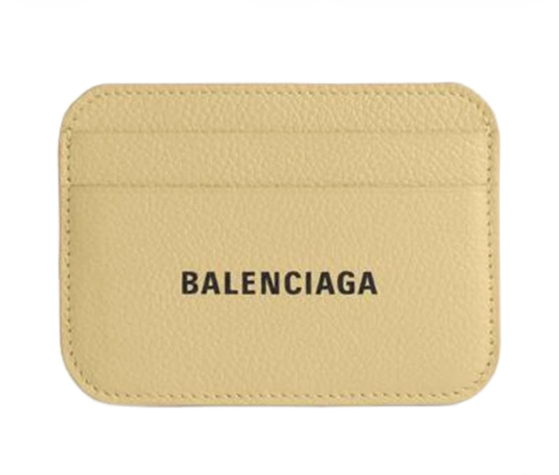 발렌시아가 캐쉬 카드 홀더 라이트 옐로우 상품이미지1