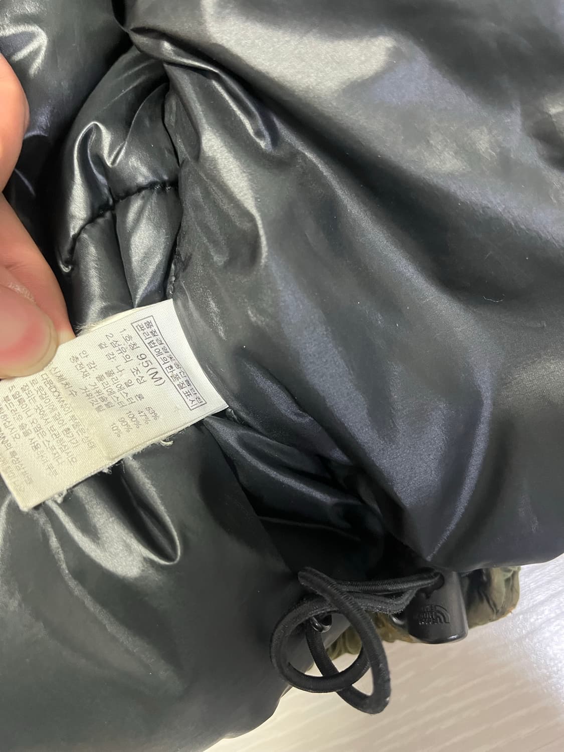 노스페이스 화이트라벨 800필 패딩 M 상품이미지6