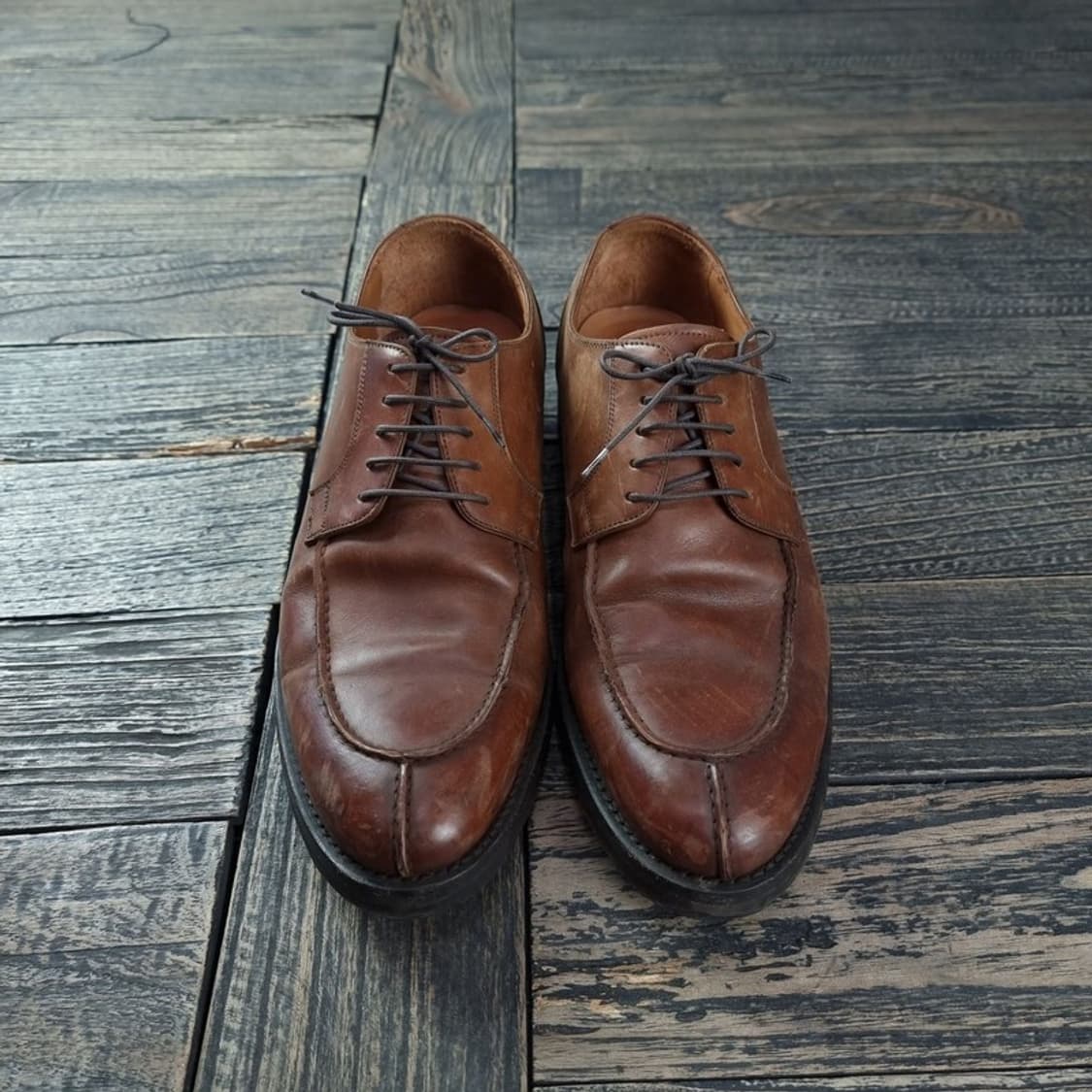 [REGAL] 금강제화 리갈 U팁 더비 슈즈 브라운 M18401 상품이미지2