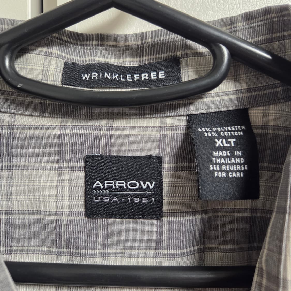 Arrow 아메리칸 체크 셔츠 2XL-3XL(110-115) 상품이미지3