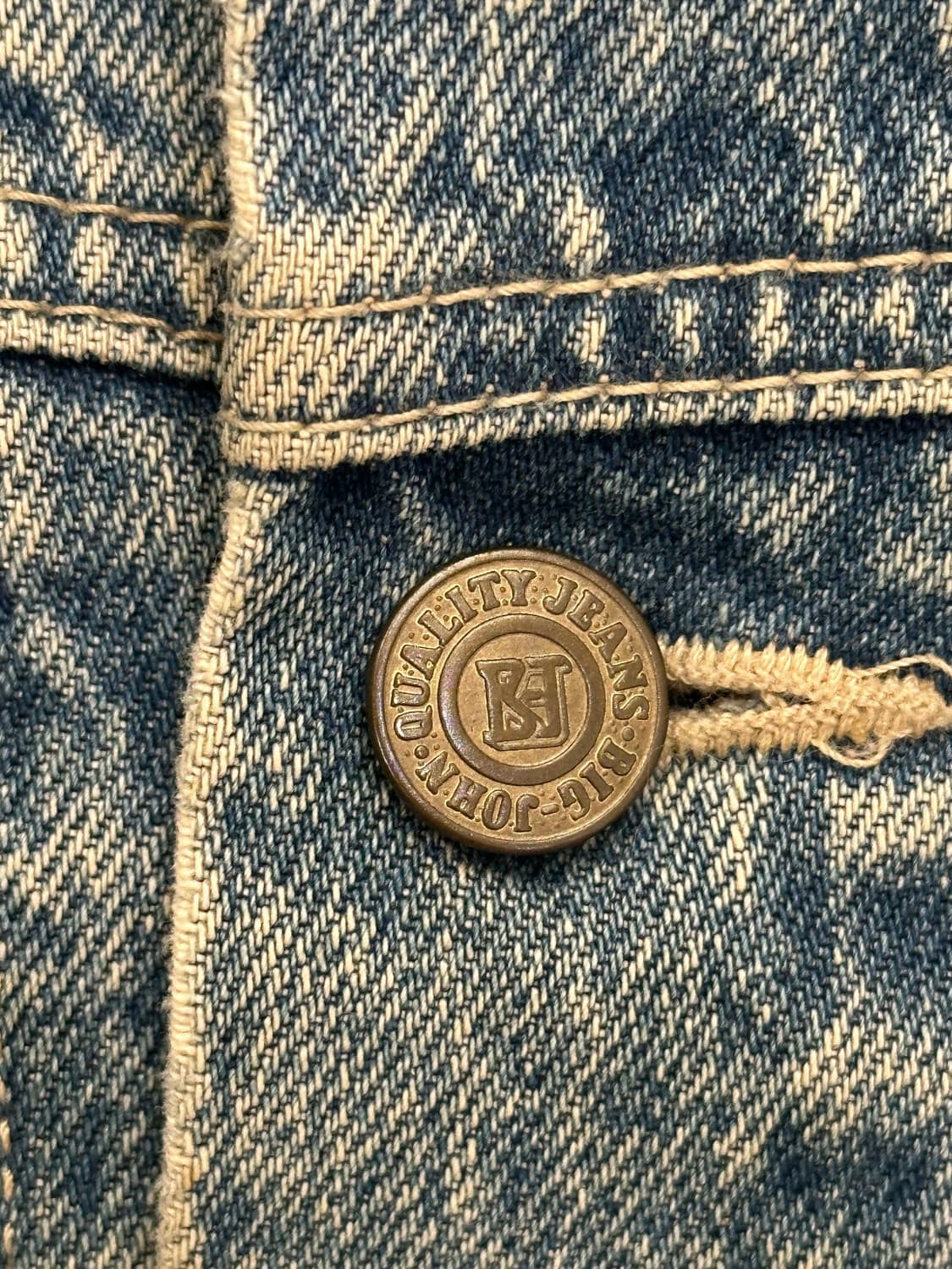 L)BIG JOHN 빈티지 데님 자켓 상품이미지4