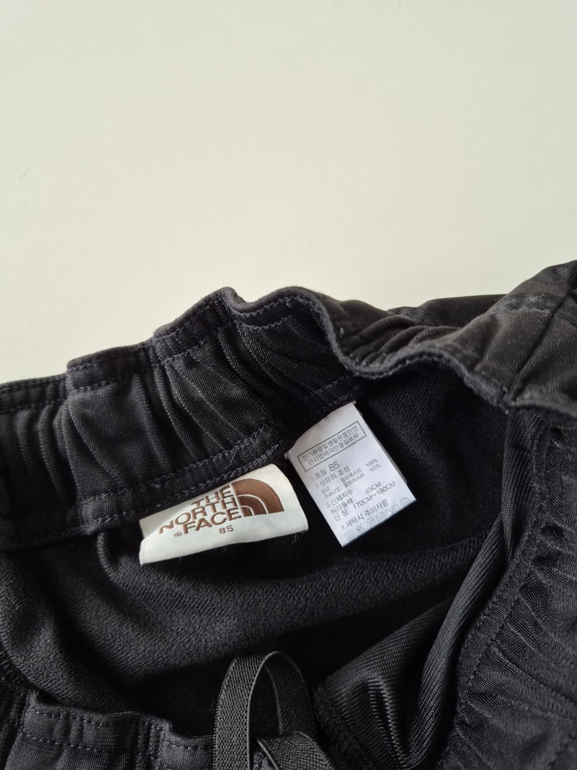 남성85)/33노스페이스 블랙 트레이닝 바지(MPT1 상품이미지7