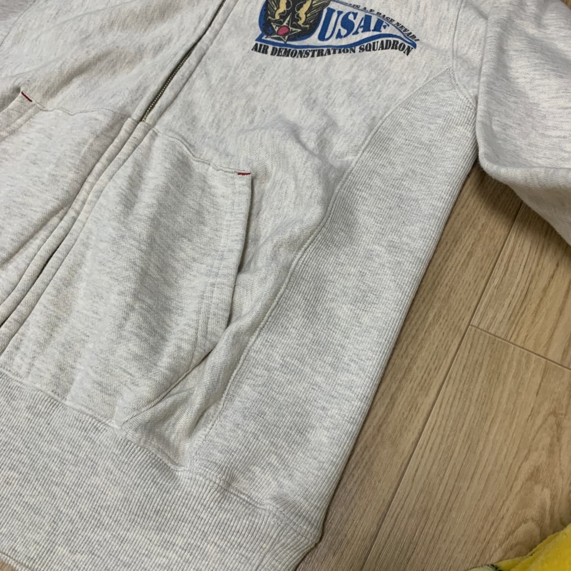 L)Houston 휴스턴 미공군 후드집업 상품이미지6