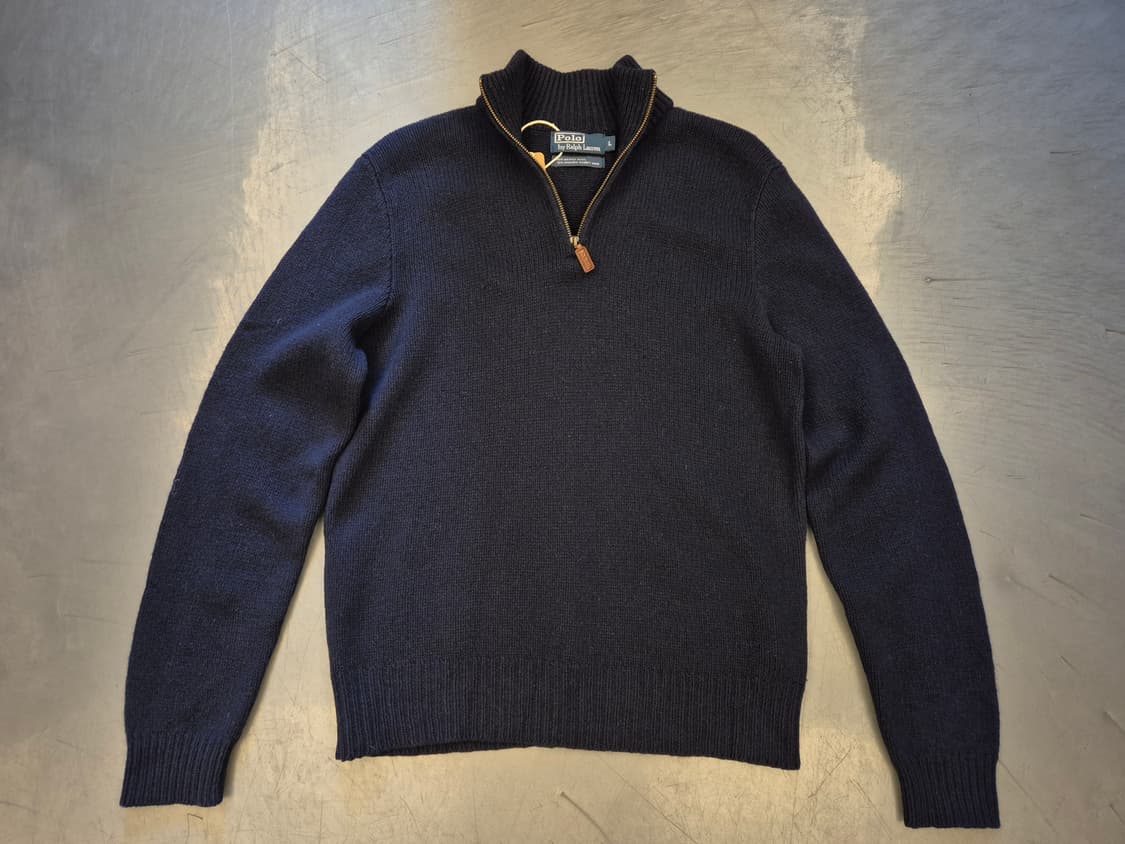 폴로랄프로렌 메리노 앙고라울 짚업 니트 상품이미지1