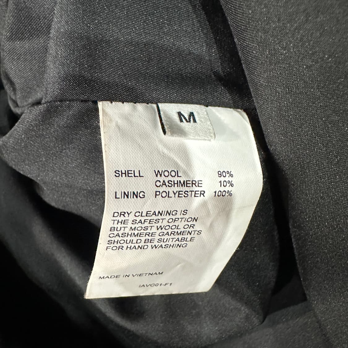 비바스튜디오 캐시미어 혼방 코트 M 상품이미지4