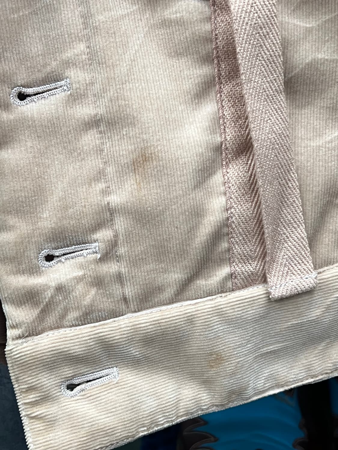 Vintage CÜFF Beige Cropped Jacket 상품이미지6