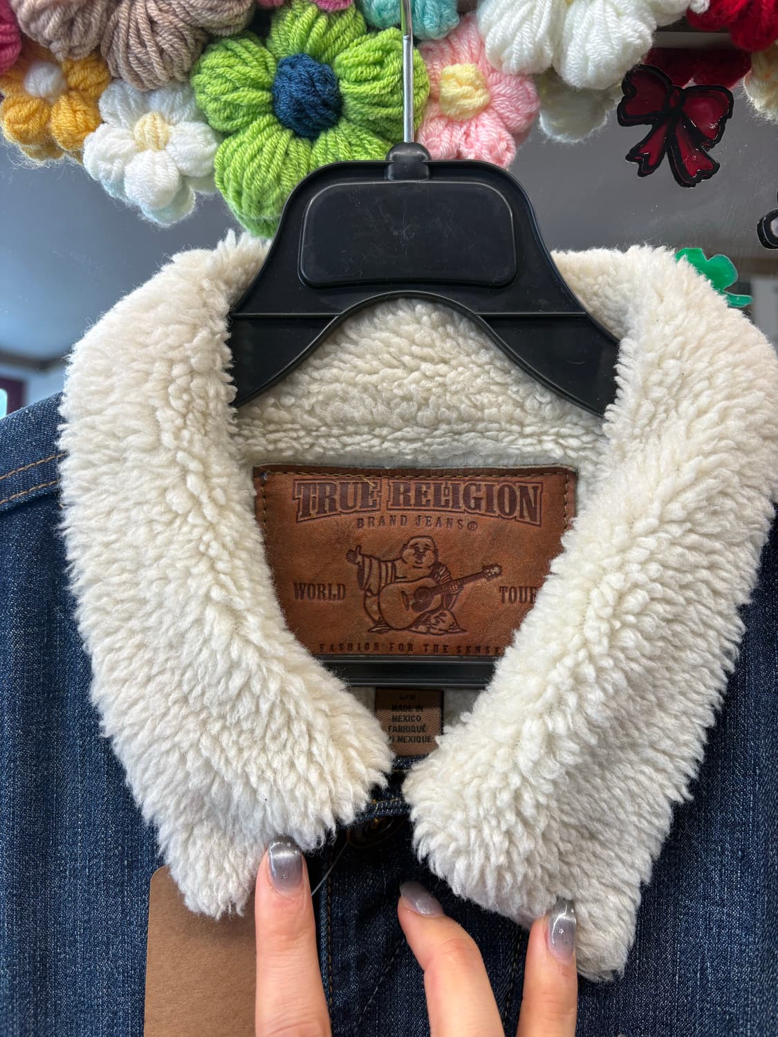 트루릴리전 데님 쉐르파 L 상품이미지2