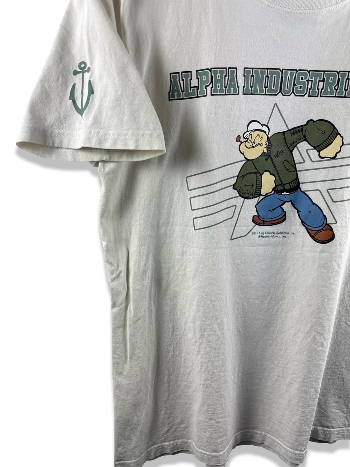 알파인더스트리X뽀빠이 반팔티셔츠2827 상품이미지3