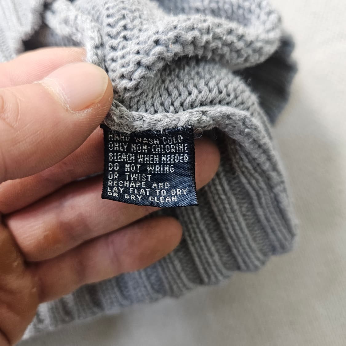 XL 폴로랄프로렌 코튼 니트 조끼 0327Y 상품이미지4