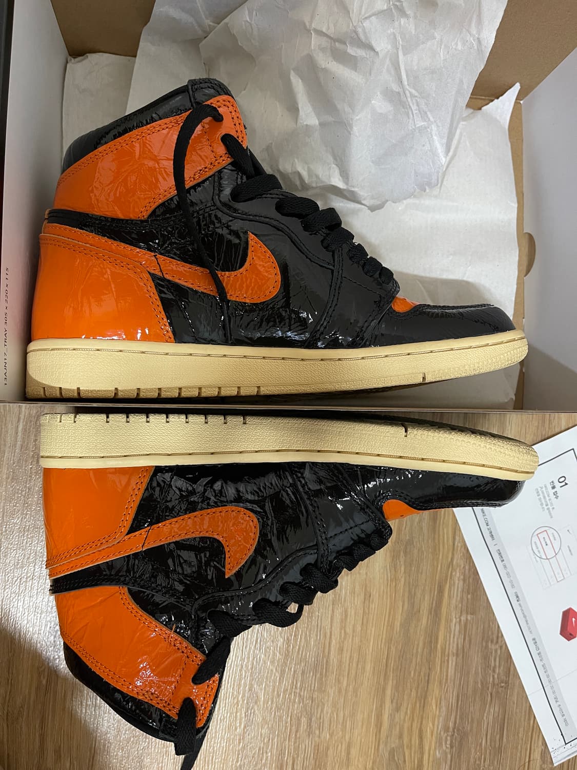 조던1 레트로 하이 쉐터드 백보드 3.0 Mens 상품이미지4