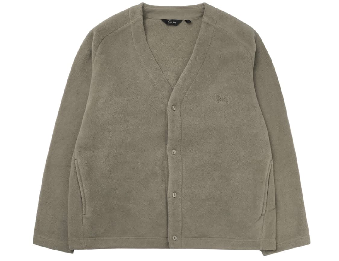 (XL) 유니클로 니들스 오버사이즈 플리스 가디건 베이지 상품이미지1