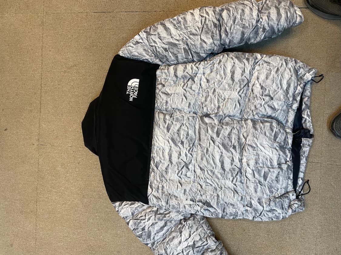 눕시 흰색 패딩 상품이미지2