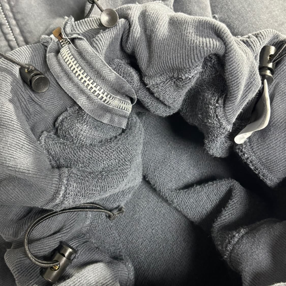 L) bowwow 바우와우 에이징 후드 집업 상품이미지5