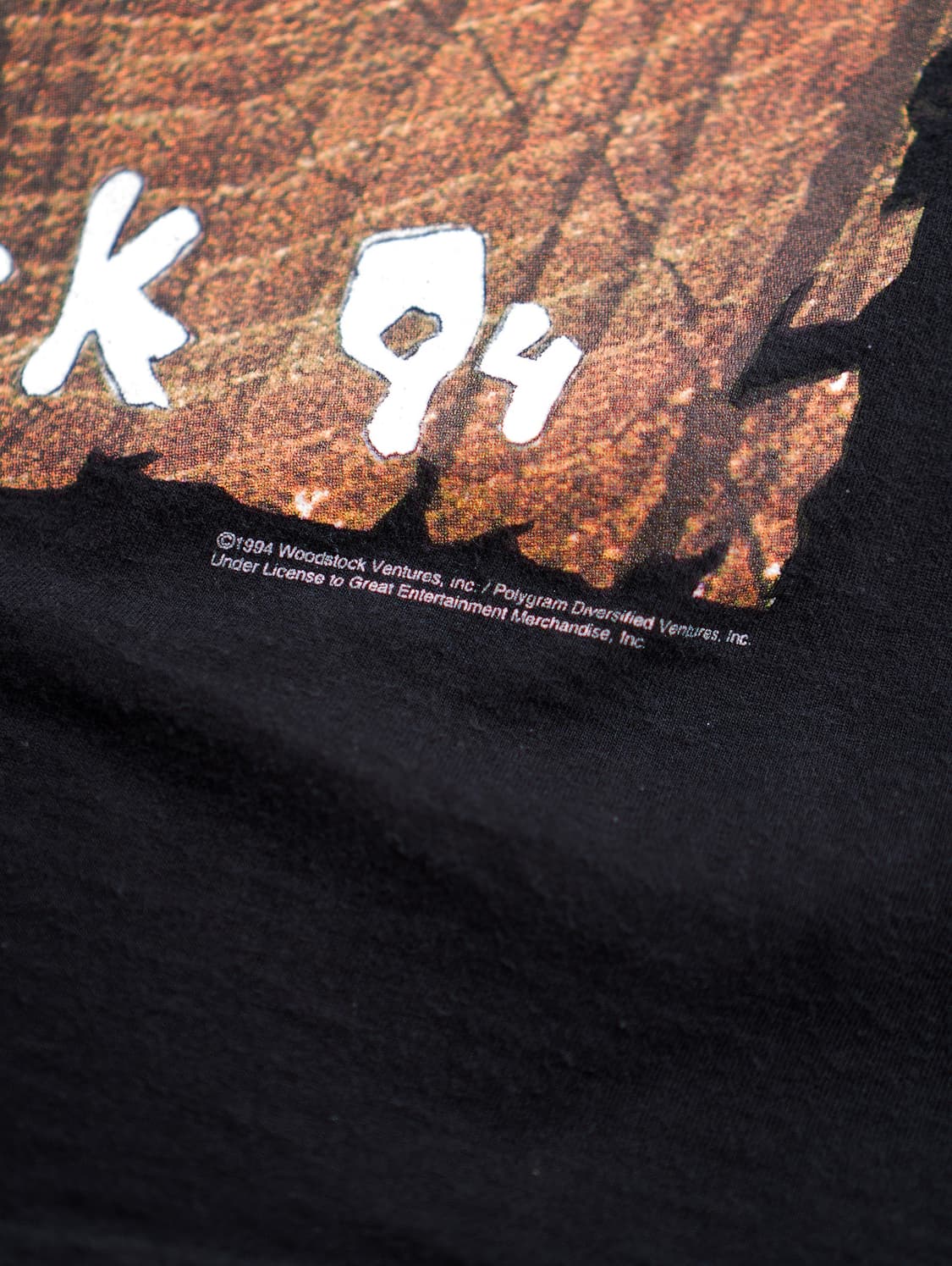 94‘s Woodstock 25th Concert T-Shirt 상품이미지4